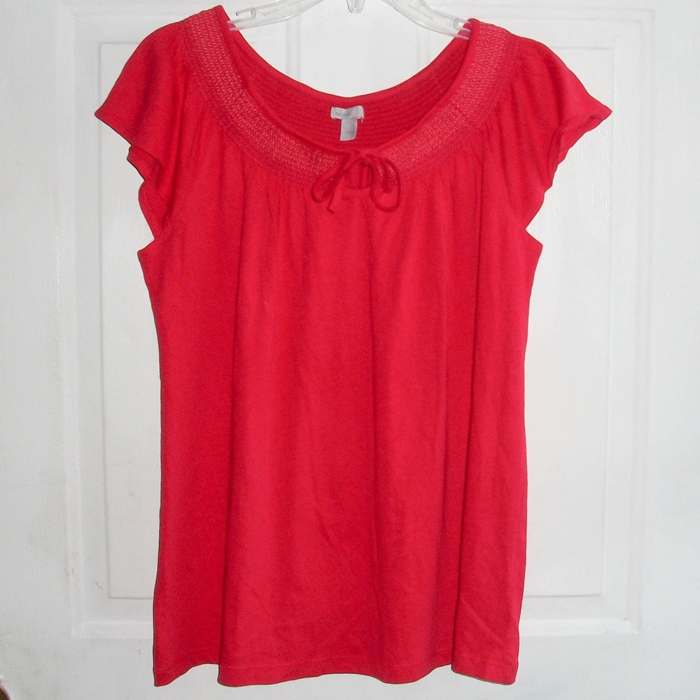 NWOT Old Navy Women's Flutter-Sleeve - Size: Large